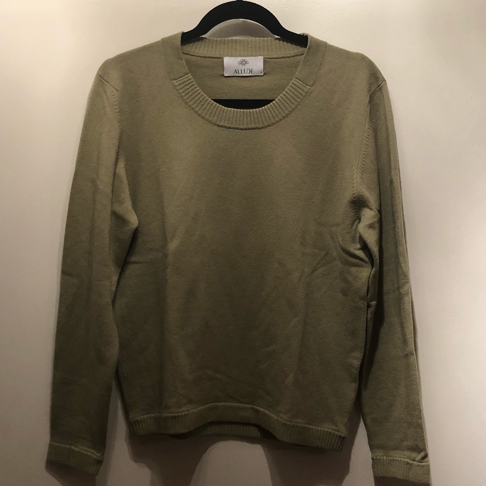 Cashmere Light Green Sweater